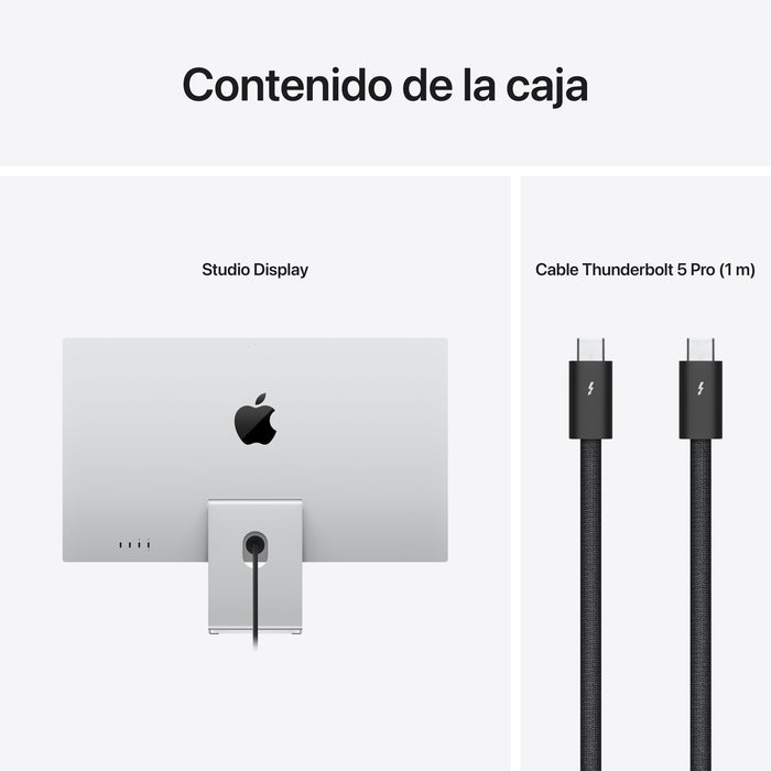 EAN 0195951064680 - Apple Studio Display pantalla para PC 68,6 cm (27") 5120 x 2880 Pixeles 5K Ultra HD LED Plata imagen 9