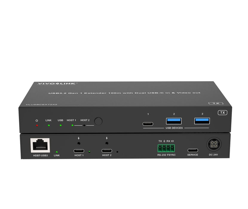 EAN 5715063709559 - Vivolink VLUSBCEXT2X2 extensor KVM imagen 6