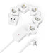 EAN 4047443497628 - Hama 00223190 base múltiple 1,4 m 5 salidas AC Interior Blanco imagen 2