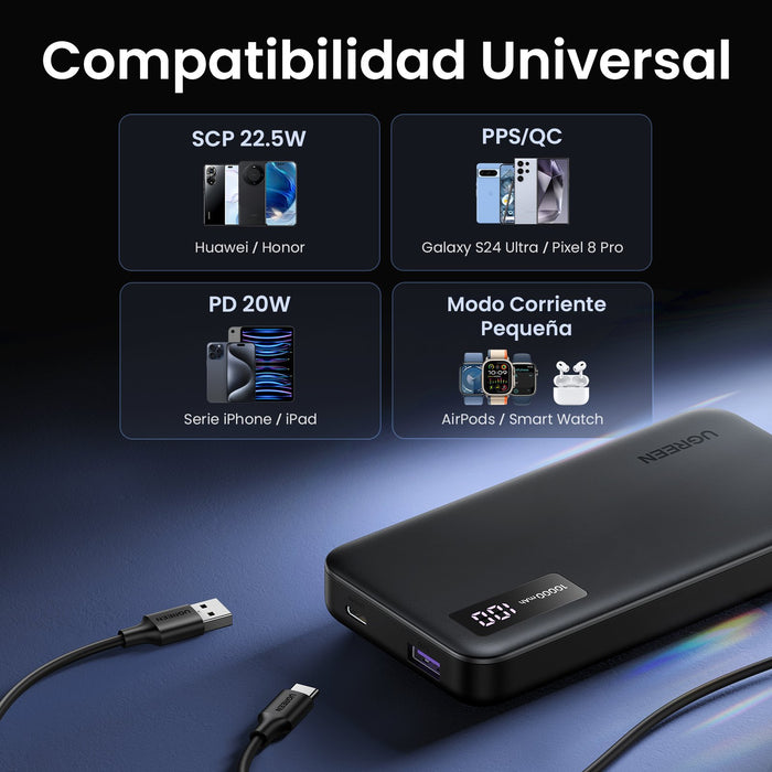 EAN 6941876227426 - Ugreen 25742 batería externa Ión de litio 10000 mAh Negro imagen 22
