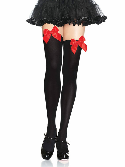 EAN 0714718006116 - Leg Avenue 6255_01122 pantis y media Negro, Rojo imagen 1