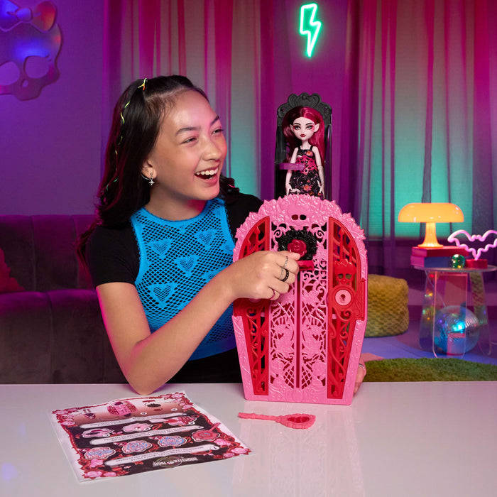 EAN 0194735255443 - Monster High Skulltimate Secrets Draculaura imagen 2