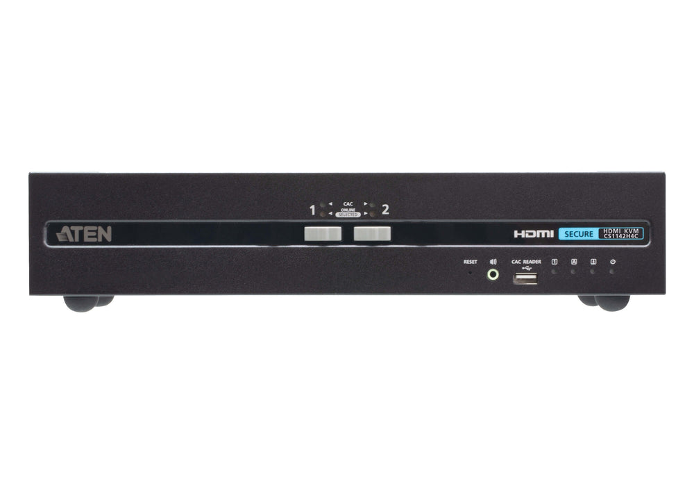 2-Port Usb - 4k Hdmi Dual Display Secure Kvm Switch Cs1142h4c-At-G