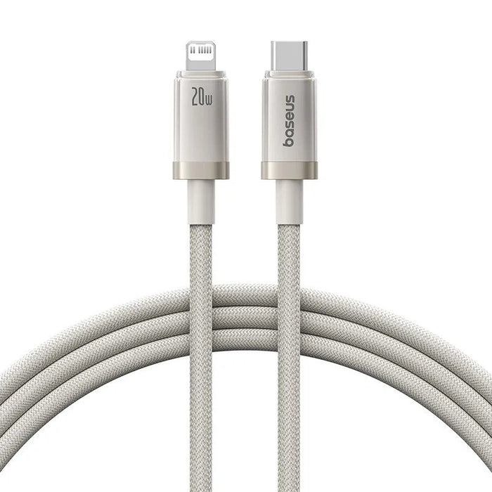 Titanium Alloy Fast Charging Cable Type-C To Ip 20w 1m Galaxy Titanium Gold