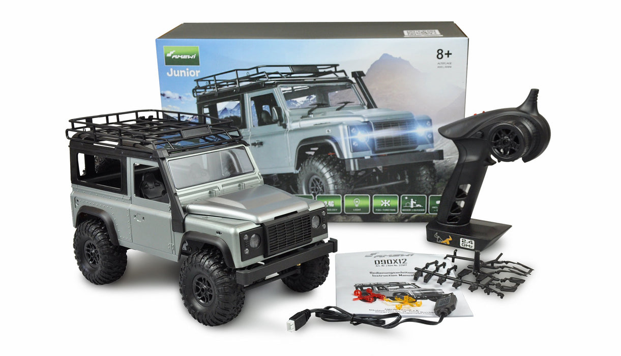 EAN 4260677952972 - Amewi D90X12 modelo controlado por radio Camión oruga Motor eléctrico 1:12 imagen 2