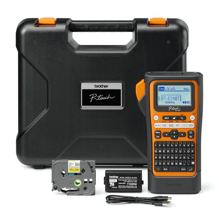 EAN 4977766834087 - Brother PT-E310BTVP impresora de etiquetas Transferencia térmica 180 x 180 DPI 20 mm/s Inalámbrico y alám imagen 10