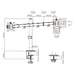 EAN 8716309126076 - Gembird MA-D2-01 soporte para monitor 81,3 cm (32") Escritorio Negro imagen 3