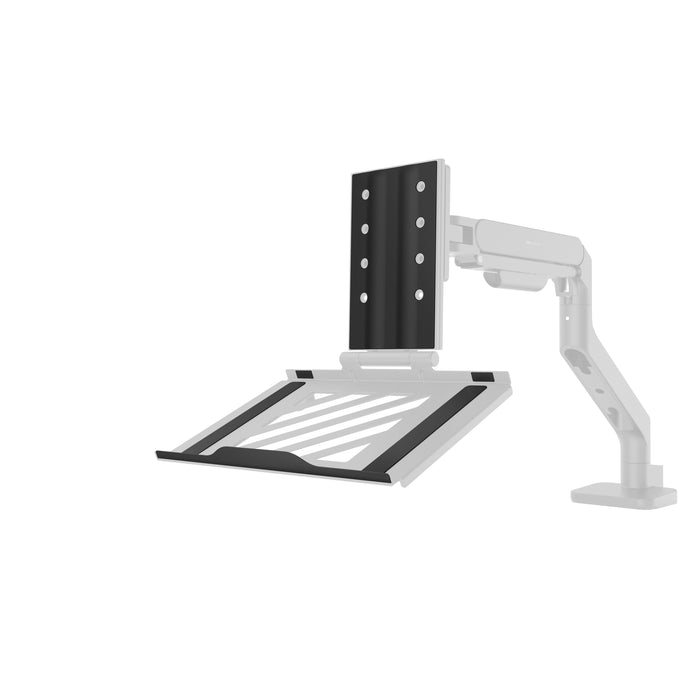 Benq Ltb01 Bandeja Plegable Para Portátiles Para Brazos De Monitor. Montaje Vesa 75 × 75 Mm Compatible Con Portátiles De 12 A 17 Pulgadas. Paneles De Protección Y Almohadillas.