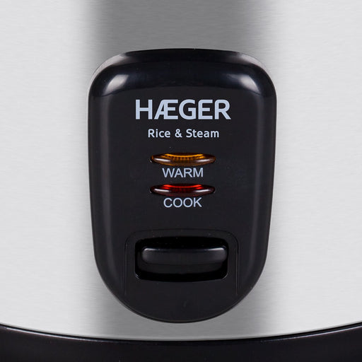 EAN 5608475034305 - Haeger RC-18L.001A arrocera 1,8 L 700 W Acero inoxidable imagen 2