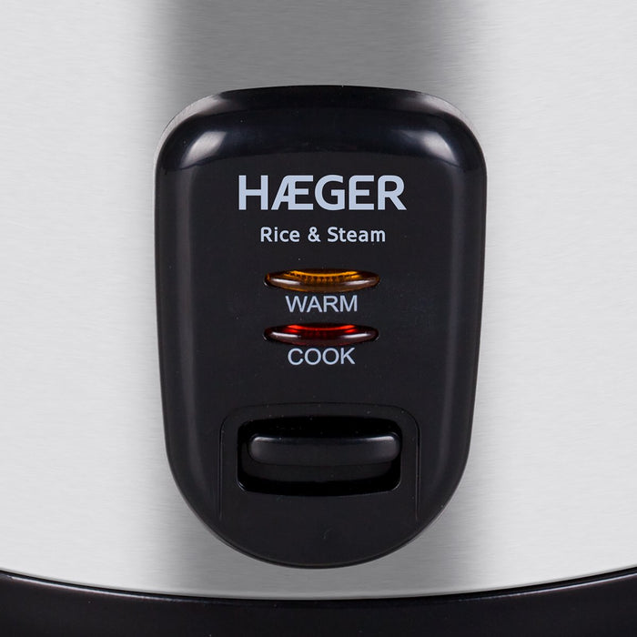 EAN 5608475034305 - Haeger RC-18L.001A arrocera 1,8 L 700 W Acero inoxidable imagen 2