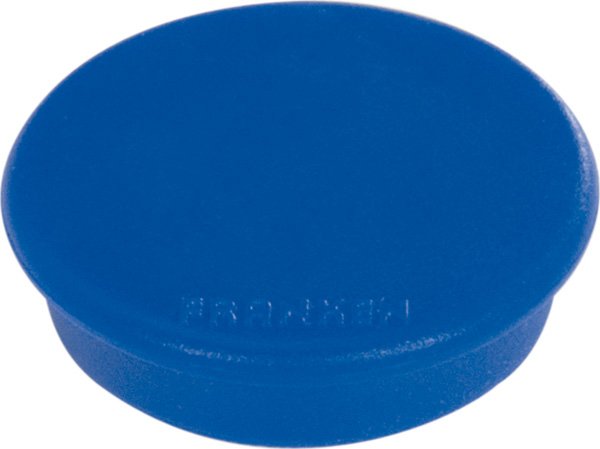Franken Gmbh Franken - Magnet - 3,8 Cm Diámetro - Azul (Paquete De 10)
