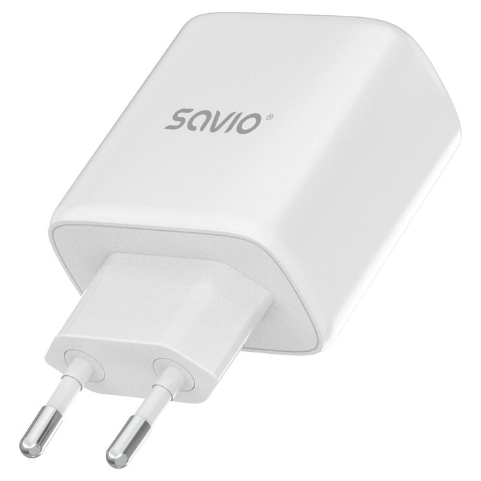 Cargador De Red Savio La-14 20w Con Power Delivery 3.0