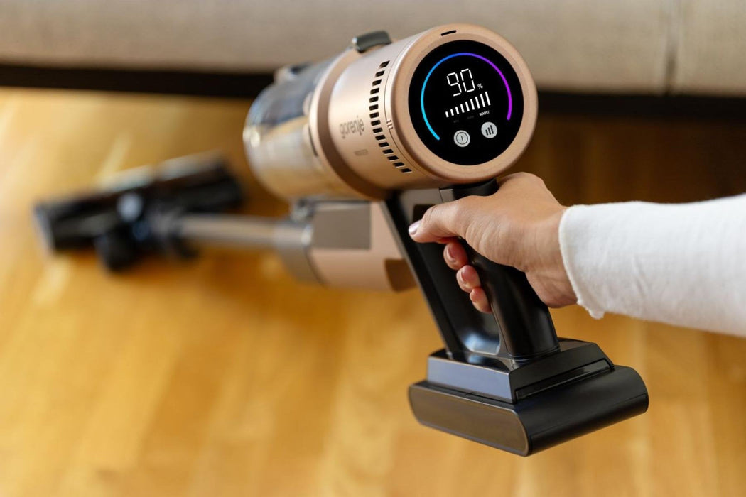 Aspiradora  Gorenje Svc259449ndco 2 En 1, Tiempo De Funcionamiento 60 Min, Depósito De Polvo 0,6 L, Tiempo De Carga 5 H, Cobre.