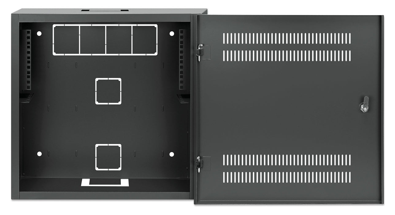EAN 0766623713689 - Intellinet 713689 armario rack 2U/4U Bastidor de pared Negro imagen 5