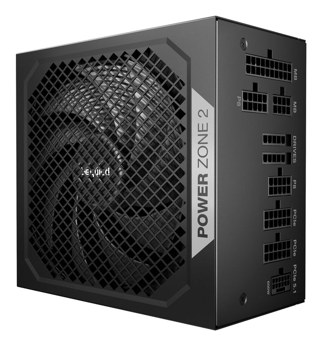 EAN 4260052191385 - be quiet! POWER ZONE 2 1000W unidad de fuente de alimentación 20+4 pin ATX ATX Negro imagen 1