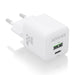 EAN 8436574709469 - AISENS ASCH-20W2P010-W cargador de dispositivo móvil Universal Corriente alterna Carga rápida Interior imagen 1