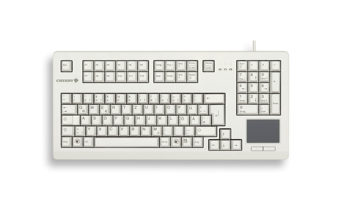 EAN 4025112050756 - CHERRY TouchBoard G80-11900 teclado Industrial USB QWERTY Inglés Gris imagen 1