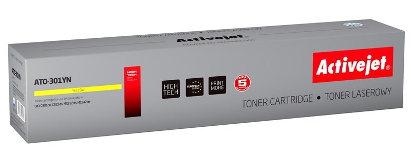 EAN 5901443101598 - Activejet ATO-301YN cartucho de tóner 1 pieza(s) Compatible Amarillo imagen 1