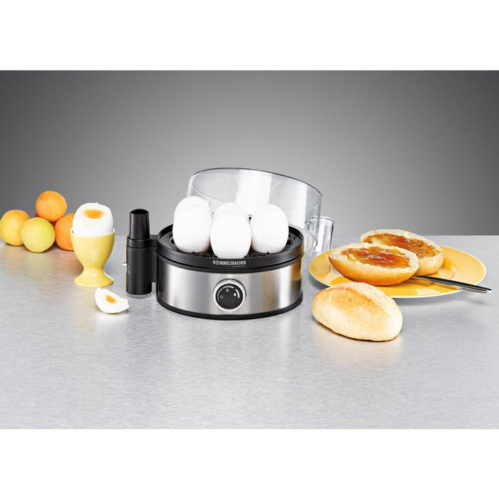 EAN 4001797859006 - Rommelsbacher ER 400 cuecehuevos 7 huevos 400 W Negro, Acero inoxidable, Transparente imagen 2