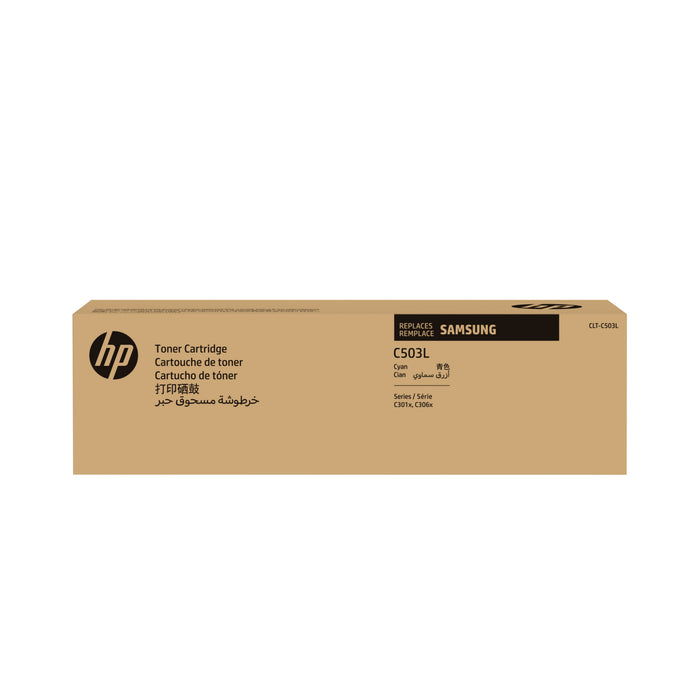 EAN 0191628446674 - Samsung CLT-C503L High-Yield Cyan Original Toner Cartridge cartucho de tóner 1 pieza(s) imagen 1