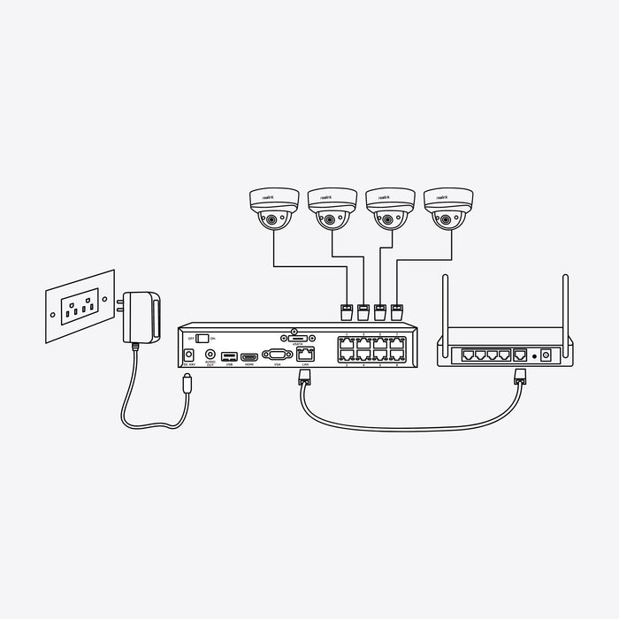 EAN 6975253983926 - Reolink NVS8-5MD4 kit de videovigilancia Alámbrico 8 canales imagen 3