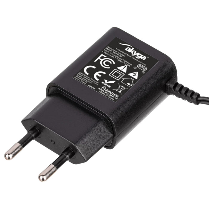 EAN 5901720136442 - Akyga AK-PD-02 adaptador e inversor de corriente Interior 3,5 W Negro imagen 2