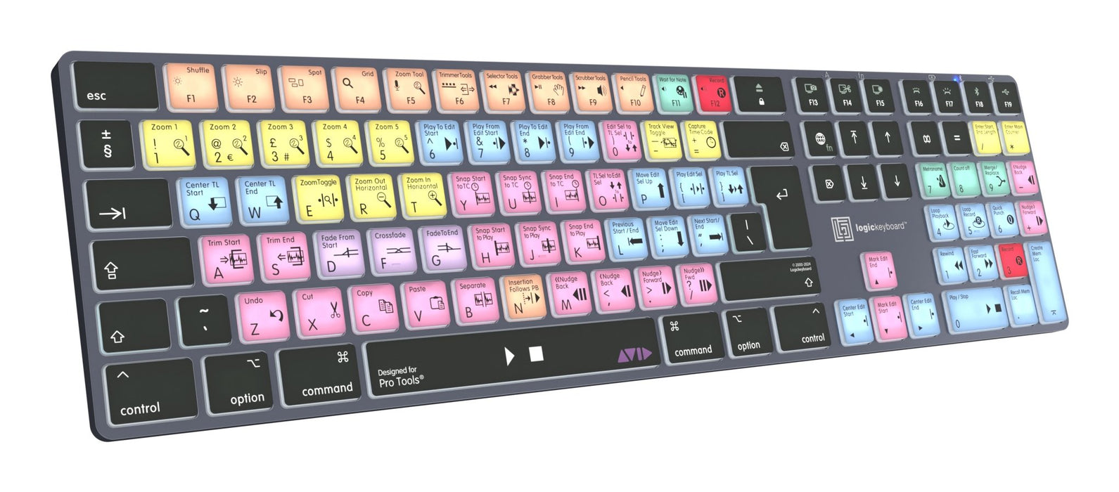EAN 5707795022099 - Logickeyboard LKB-PT-TM teclado Oficina Bluetooth QWERTZ Alemán Gris, Titanio imagen 3