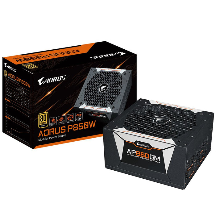 EAN 813567026143 - GIGABYTE AP850GM unidad de fuente de alimentación 850 W 20+4 pin ATX ATX Negro imagen 2