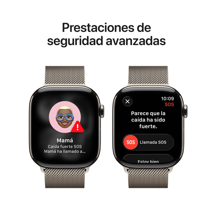 EAN 0195950478662 - Apple Watch Series 11 OLED 46 mm Digital 416 x 496 Pixeles Pantalla táctil 5G Titanio Wifi GPS (satélite) imagen 6