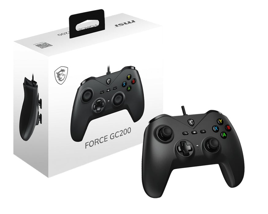 EAN 4711377310932 - MSI FORCE GC200 mando y volante Negro USB Gamepad Analógico/Digital Android, PC imagen 5
