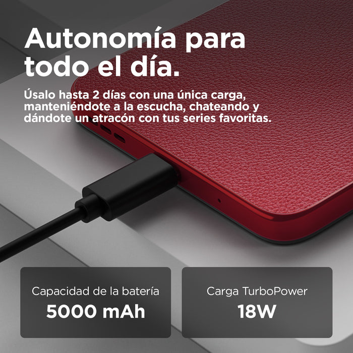 EAN 840023290596 - Motorola moto g05 16,9 cm (6.67") SIM doble Android 15 4G USB Tipo C 4 GB 128 GB 5200 mAh Rojo imagen 17