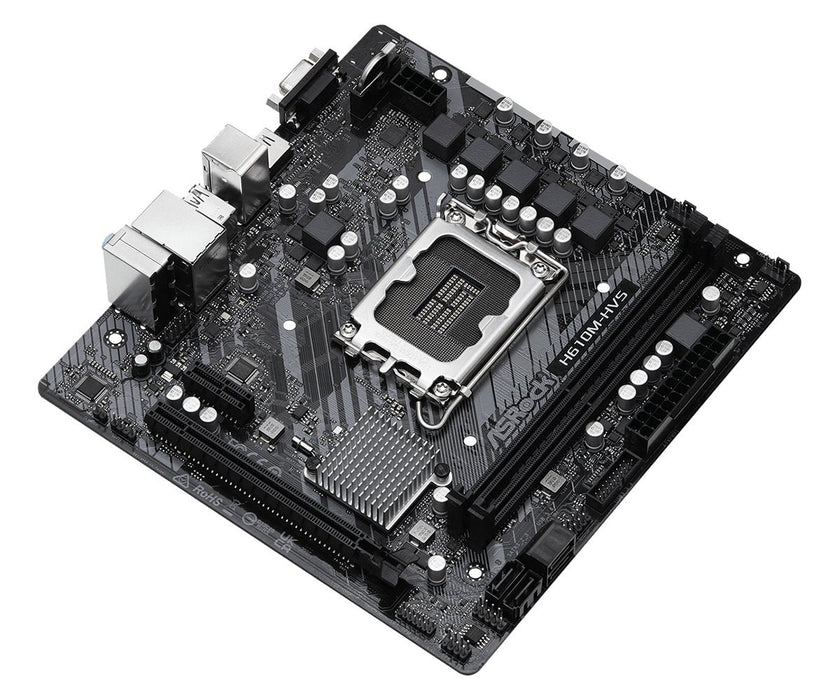 Placa Base Asrock H610m-Hvs Intel 2xddr4 Lga 1700 Micro Atx 90-Mxbht0-A0uayz