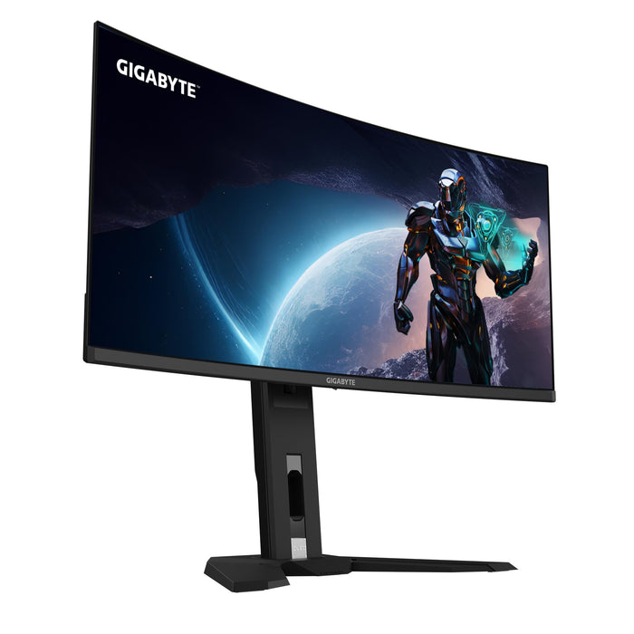 EAN 4719331858926 - GIGABYTE MO34WQC2 pantalla para PC 86,4 cm (34") 3440 x 1440 Pixeles Wide Quad HD Negro imagen 4