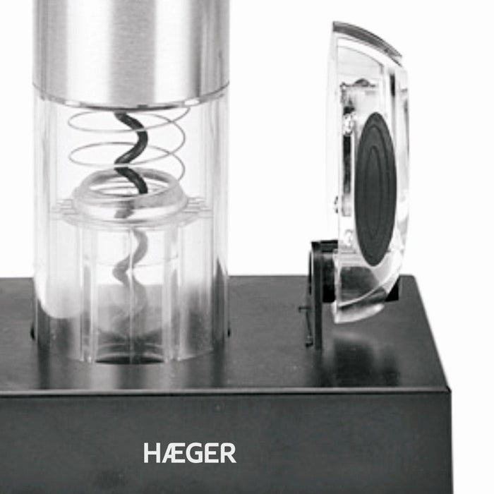 EAN 5608475005657 - Haeger LUCCA pack Abridor de vino eléctrico Metálico imagen 2