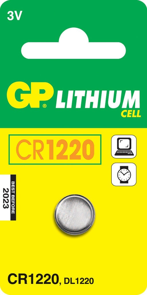 EAN 4891199004346 - GP Batteries Lithium Cell CR1220 Batería de un solo uso Litio imagen 1