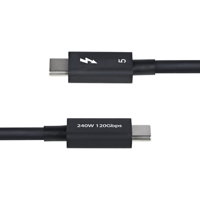 EAN 0065030910026 - StarTech.com TBLT5MM1M240W cable Thunderbolt 80 Gbit/s Negro imagen 3