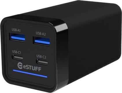 EAN 5715063263112 - eSTUFF ES635200 cargador de dispositivo móvil Portátil, Smartphone, Tableta, Universal Negro Corriente al imagen 1