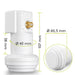 EAN 4040849672699 - Goobay 67269 convertidor low noise block (lnb) Gris, Blanco imagen 4