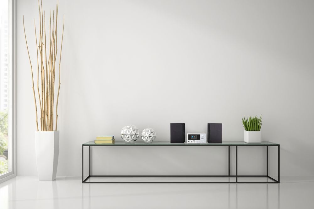 Medion Life P85003 Micro-Audio-System Silber
