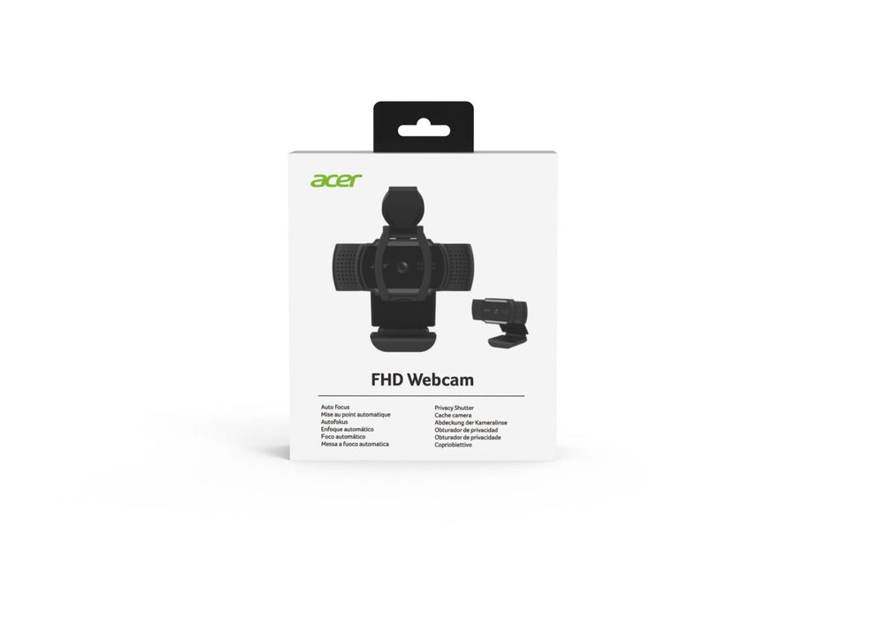 EAN 4712842946724 - Acer HP.EXPBG.019 cámara web 2 MP 1920 x 1080 Pixeles USB Negro imagen 10