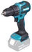 EAN 0197050010247 - Makita DHP490Z destornillador eléctrico y llave de impacto 1900 RPM Azul, Negro imagen 1