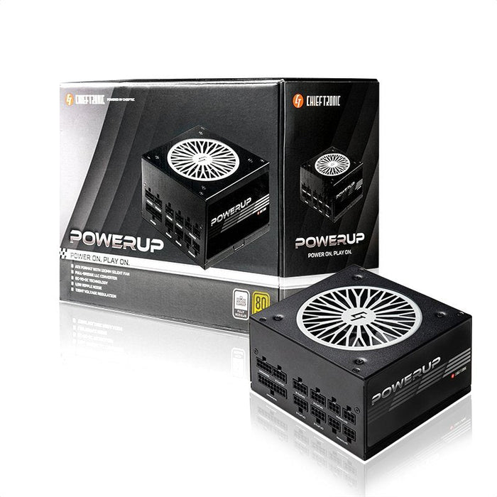 Fuente De Alimentación Modular Chieftec Powerup 850w Atx 12v 80 Plus Gold 12cm