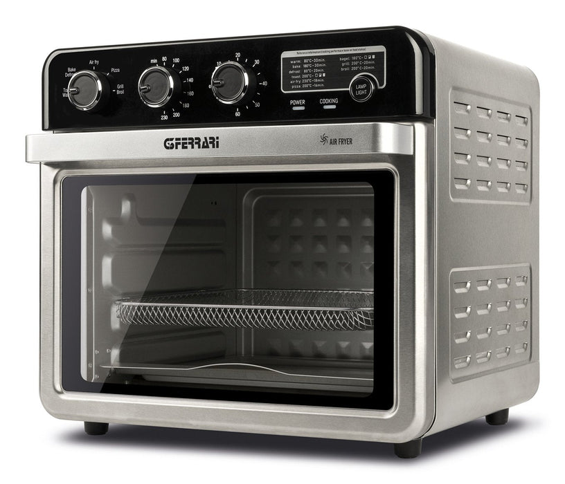Freidora  G3 Ferrari G10221 De Aire Caliente Individual 32 L 2000 W Negra, Acero Inoxidable
