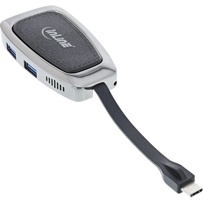 Inline Usb3.2 Gen 2 Type-C Multi Hub (2xusb-A 10gb/S + 1xhdmi 4k@60hz + 1xusb-C 10gb/S Y Pd 100w)