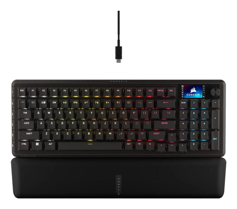 Corsair Ch-91e911g-Na Teclado Gaming Usb Qwerty Inglés Estadounidense Negro