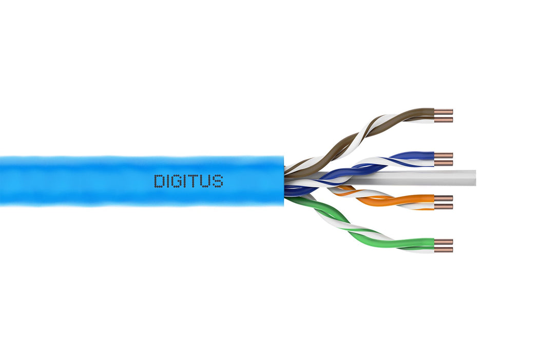 EAN 4016032344100 - Digitus DK-1613-A-VH-305 cable de red Azul Cat6a U/UTP (UTP) imagen 1