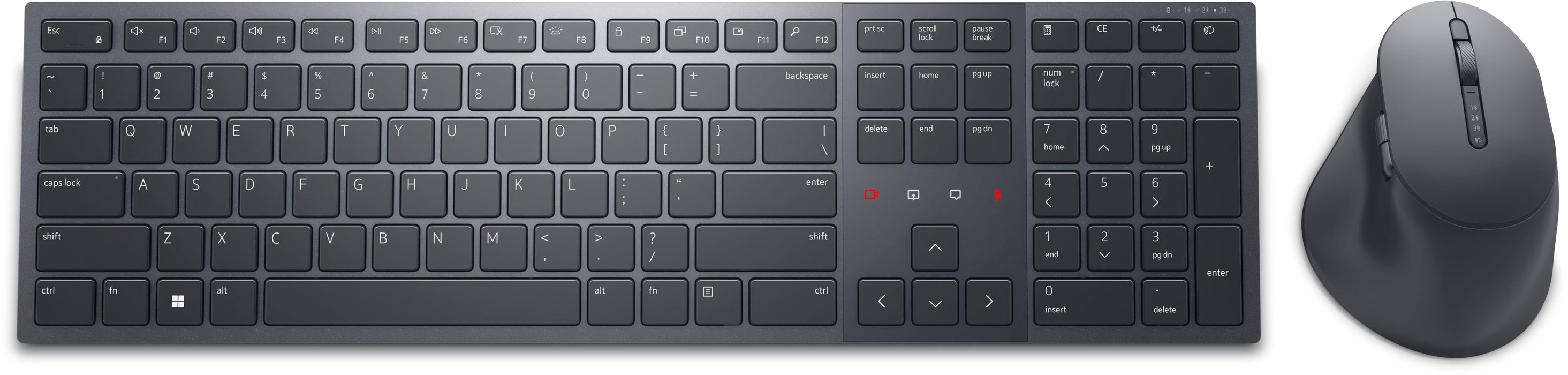 EAN 5397184790984 - DELL KM900 teclado Ratón incluido Oficina RF Wireless + Bluetooth Grafito imagen 3