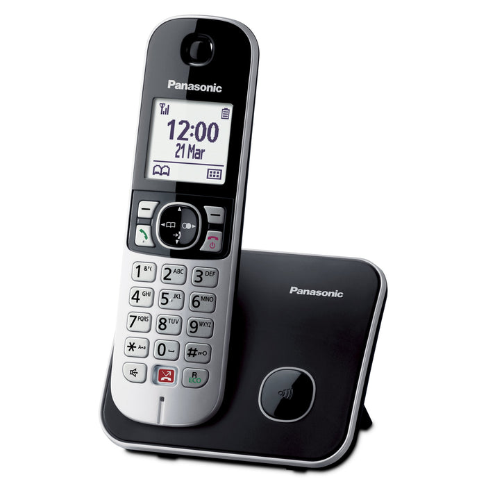 EAN 5025232675623 - Panasonic KX-TG6851JTB teléfono Teléfono DECT Identificador de llamadas Negro, Gris imagen 1
