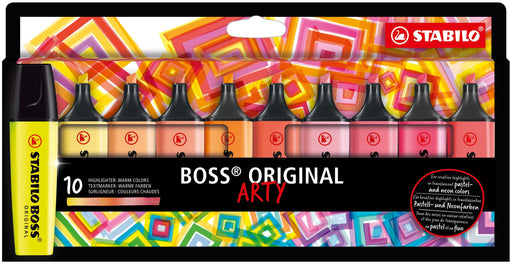 EAN 4006381577786 - STABILO BOSS ORIGINAL marcador 10 pieza(s) Punta de cincel Multicolor imagen 1