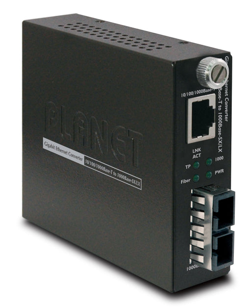 EAN 4711213687617 - PLANET GST-802 convertidor de medio 2000 Mbit/s 850 nm Multimodo Negro imagen 1